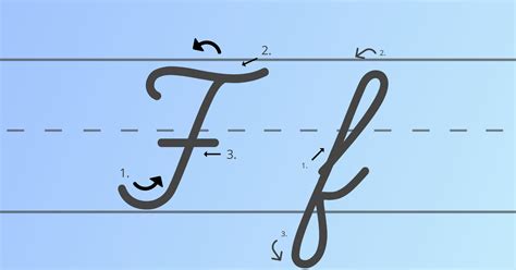 how to draw cursive f: the evolution of handwriting over time